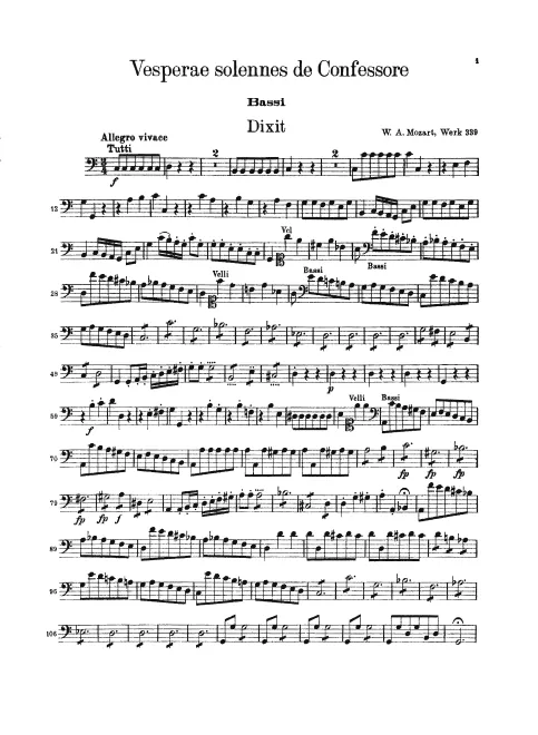 Cellos/Basses