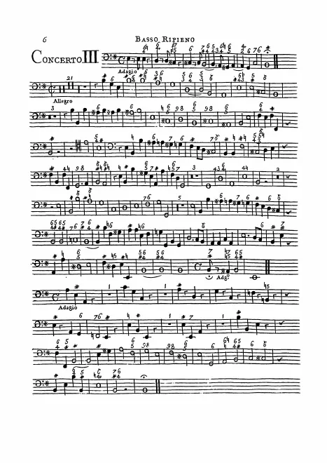 Continuo (Cellos, Basses, Keyboard)