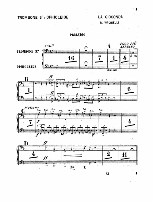 Trombone 3/Ophicleide