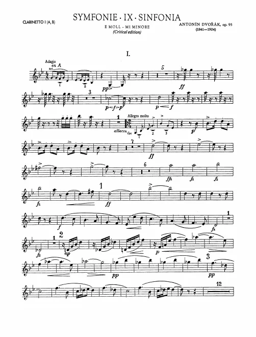 Clarinet 1, 2 (A, B)