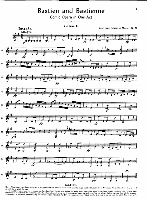 Violins II