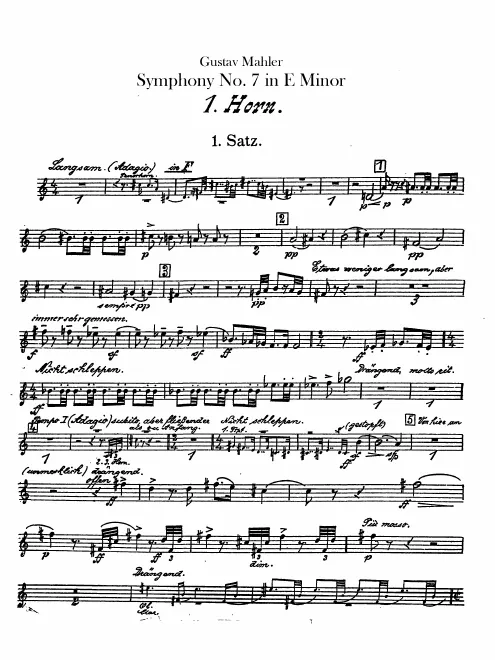 Horn 1 (F)