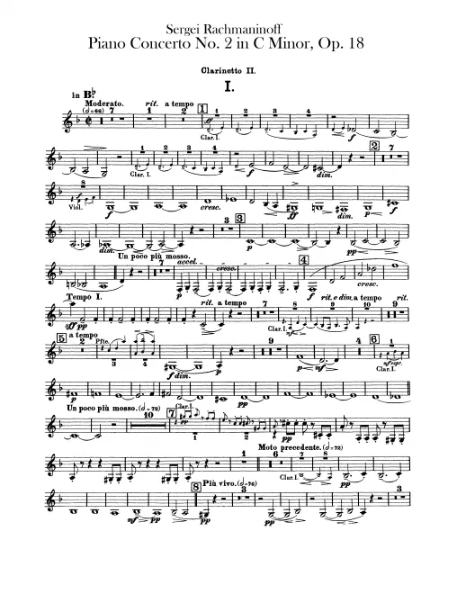 Clarinet 2 (A, B)