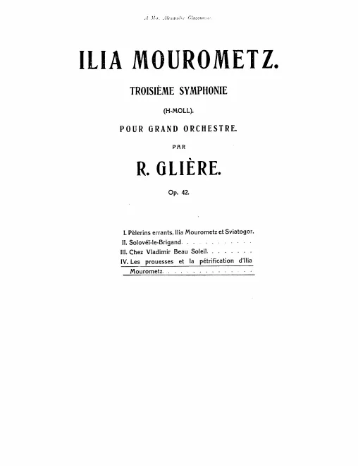 IV. Les prousses et la pétrification d'Ilia Mourometz