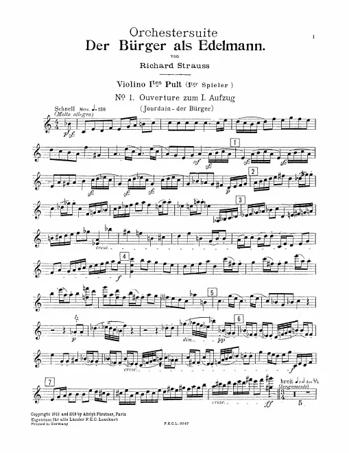 Violin 1 (Player 1)