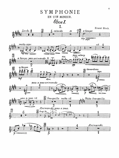 Oboe 1