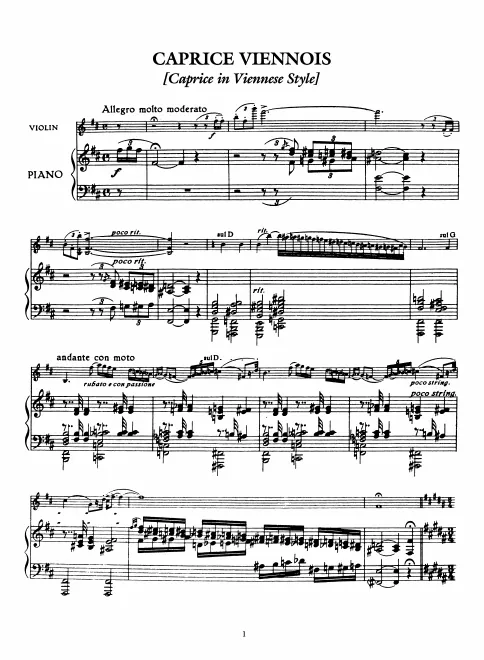 Piano Score