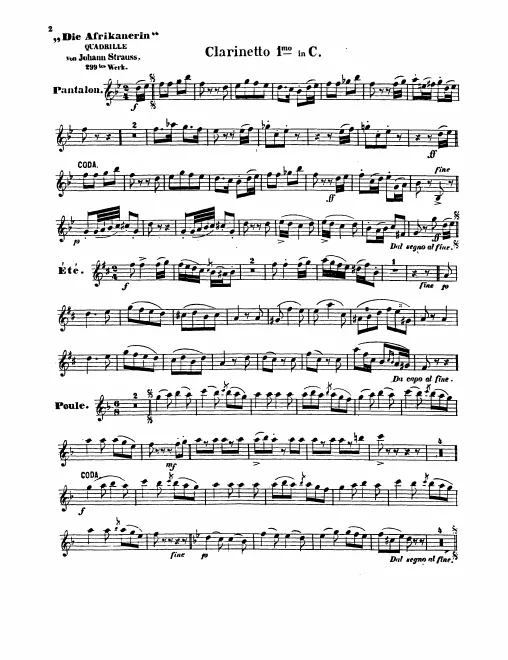 Clarinet 1, 2 (C)