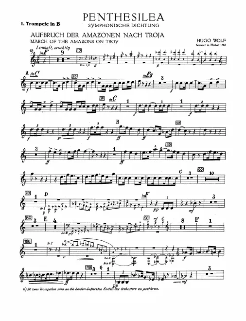 Trumpet 1, 2, 3, 4 (F)