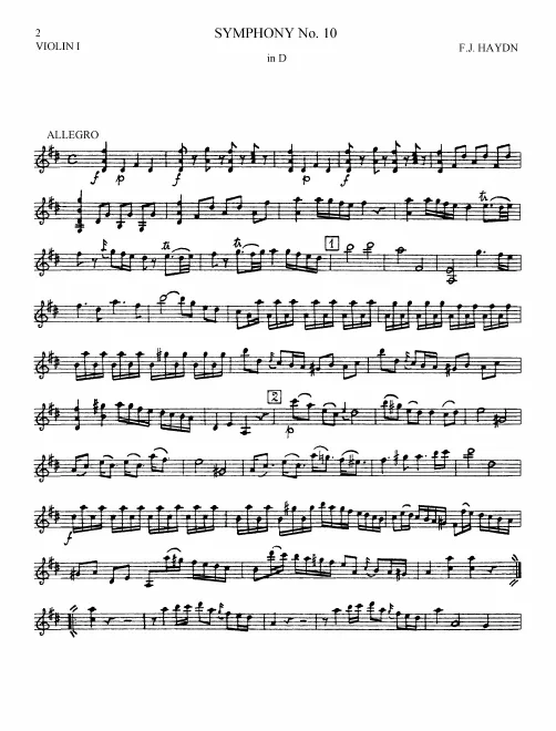 Violins I