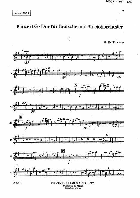 Violins I