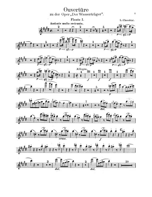 Flute 1, 2