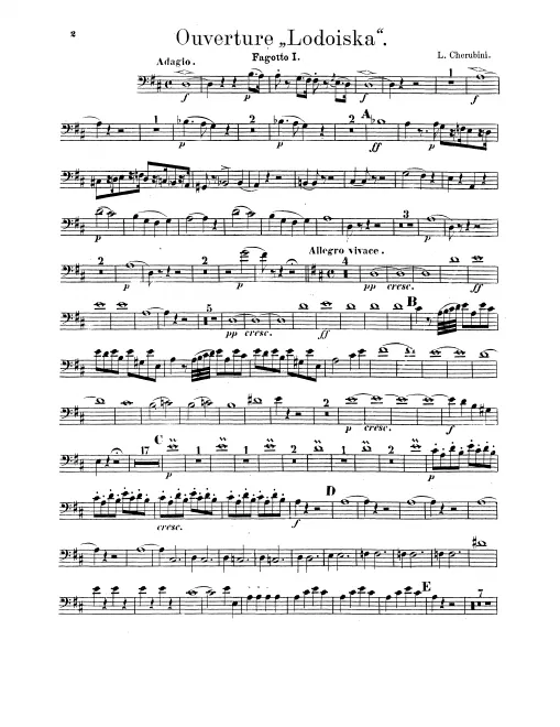 Bassoon 1, 2