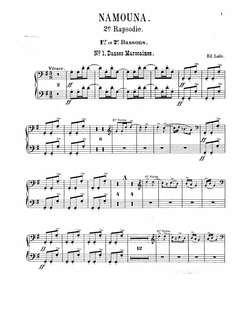 Bassoon 1/2, 3/4