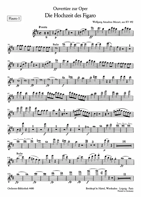 Flute 1, 2