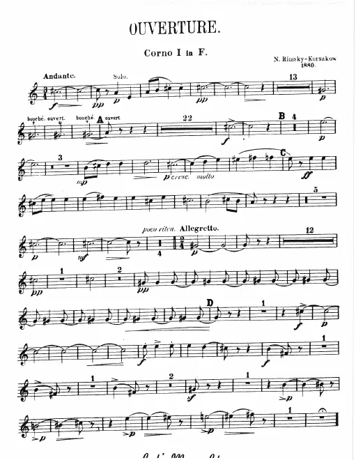 Horn 1 (F)