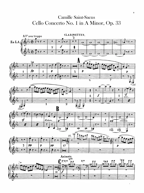 Clarinet 1/2 (A)
