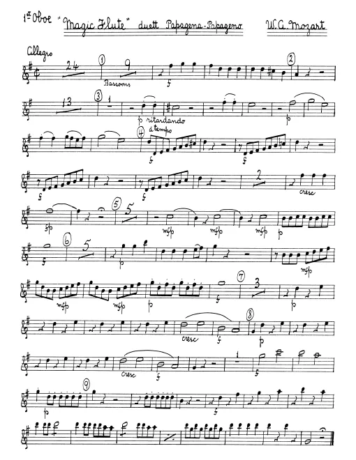Oboe 1, 2
