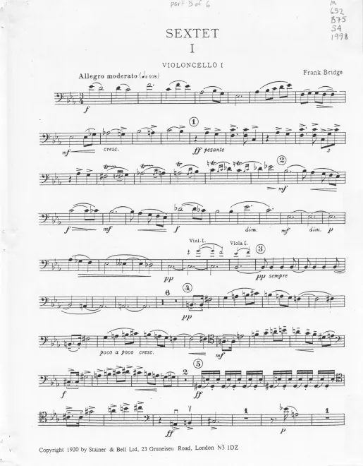 Violoncello I