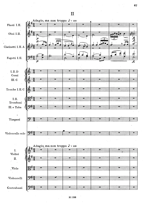2. Adagio ma non troppo
