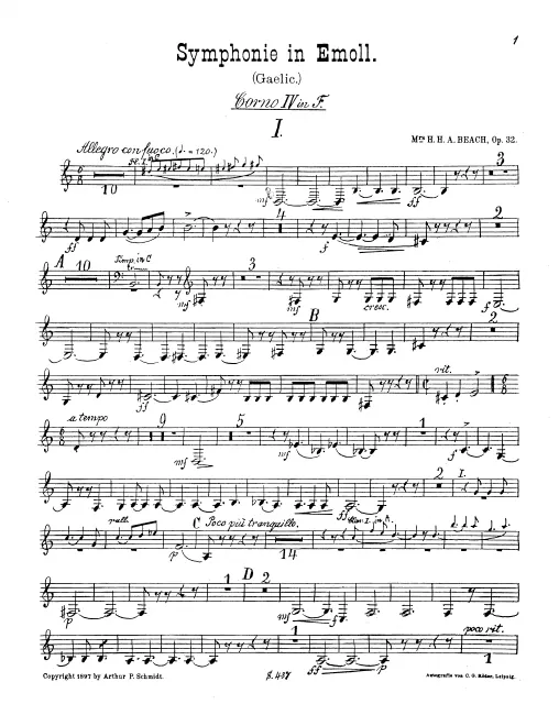 Horn 4 (F)