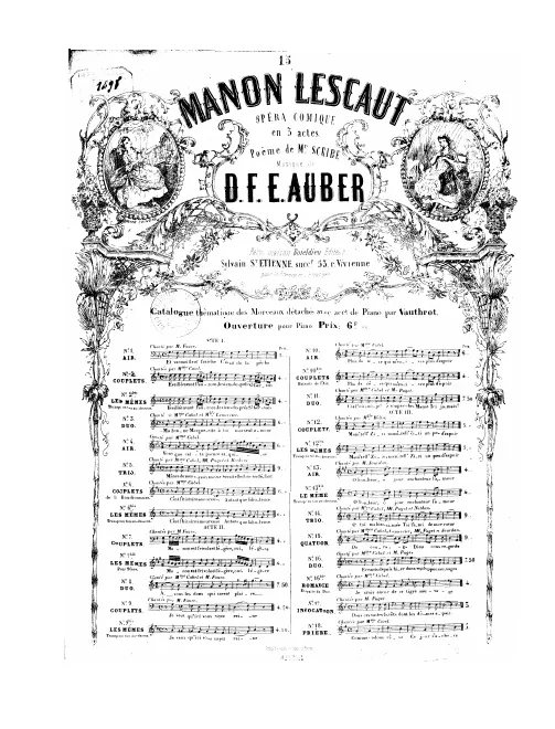 No.15, Quatuor: "Du courage!" (Act III, No.15)