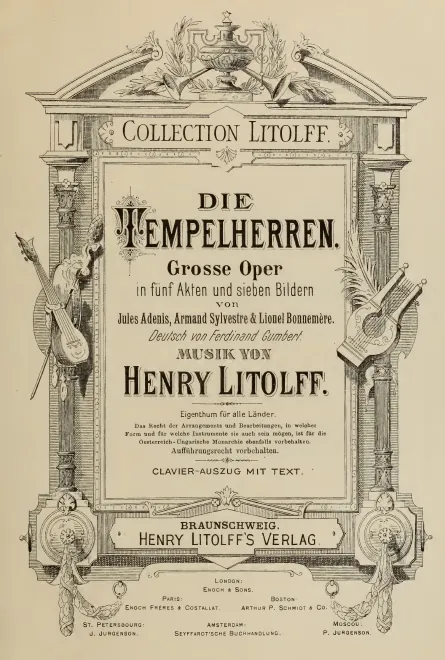 Preliminaries - Act I Act II - Act III (Scenes 1&mdash;2)
