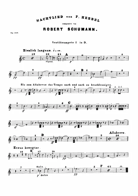 Trumpet 1, 2 (D)