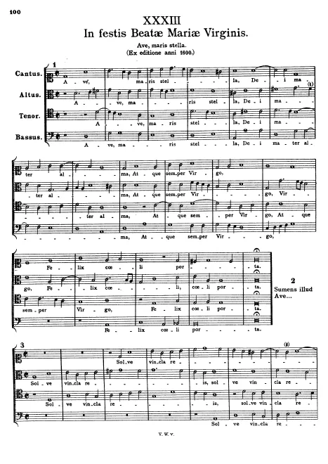 Complete Score (odd verses)