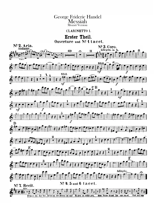Clarinet 1, 2 (A, C, B)