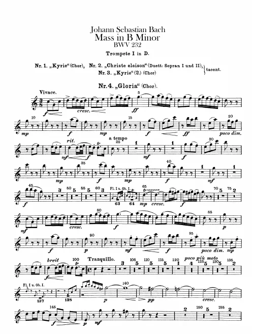 Trumpet 1, 2, 3 (D)