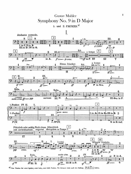 Timpani 1/2