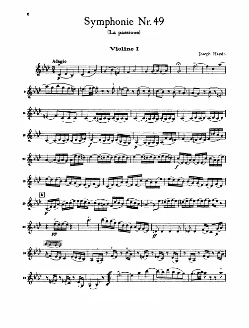 Violins I