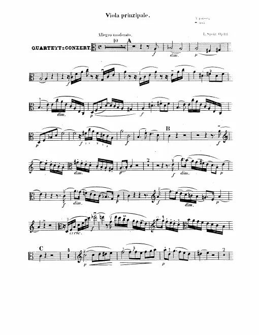 Viola Solo