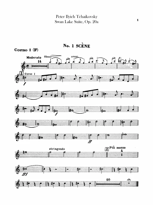 Horn 1, 2 (F)