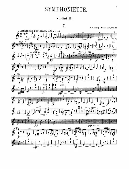 Violins II