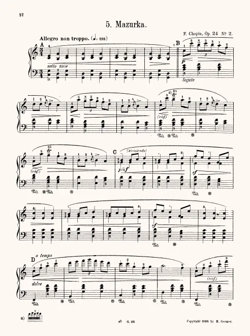 2. Allegro non troppo
