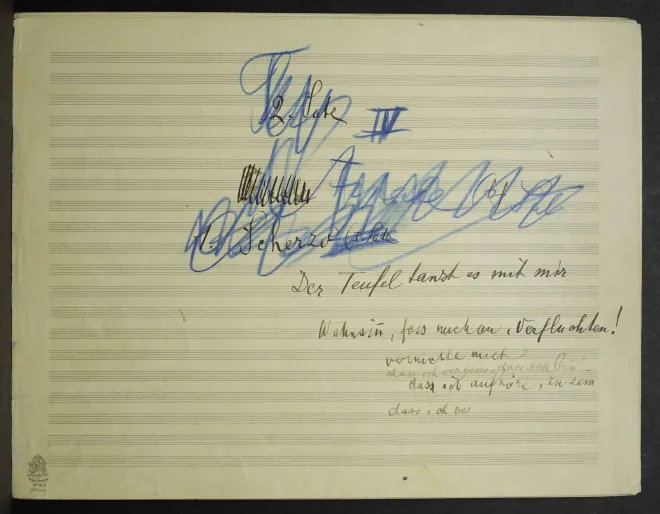4. Final short score, complete draft (Mus.Hs.41000/4)