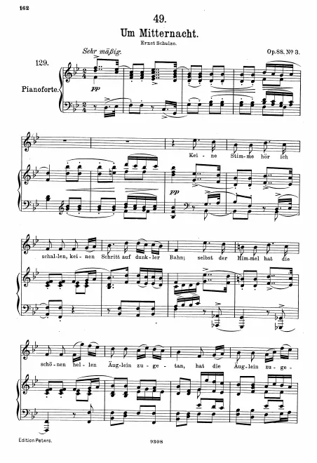 Complete Score (Original / High Voice, )
