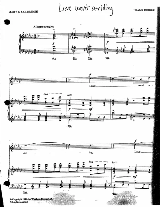 Complete Score (G♭ major, High Voice)