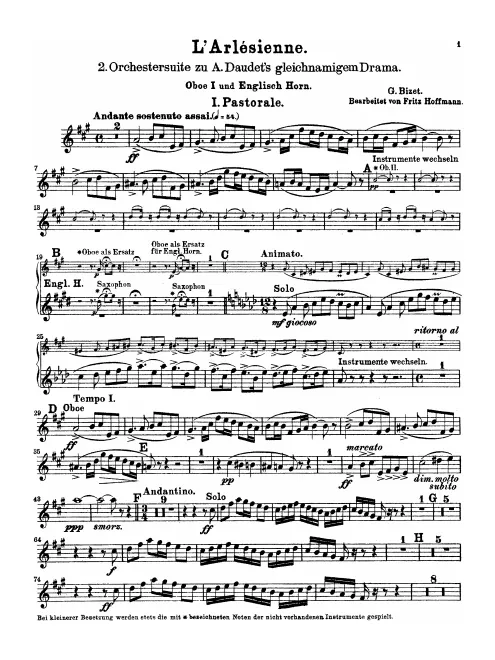 Oboe 1/English Horn