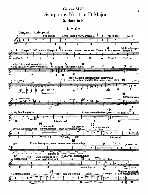 Horn 5 (F)