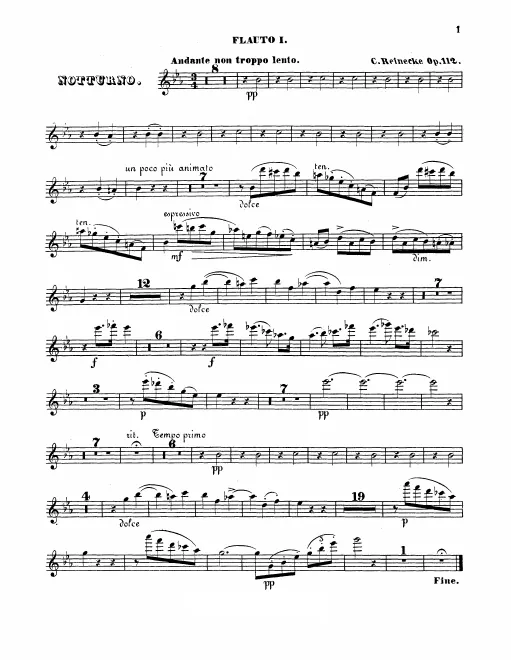 Flute 1, 2