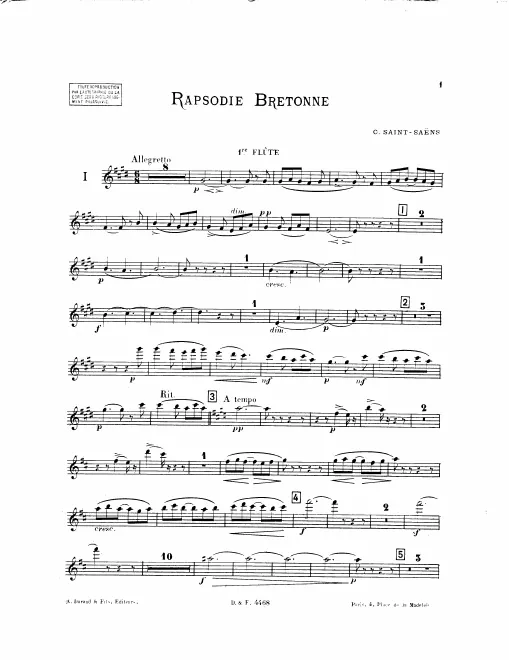 Flute 1, 2