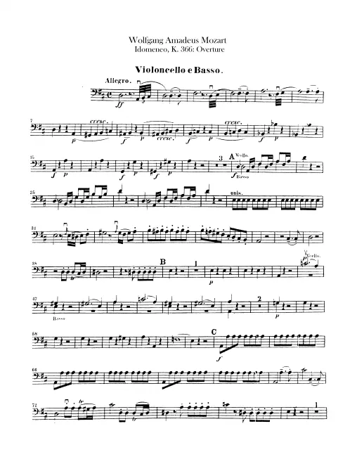 Cellos/Basses