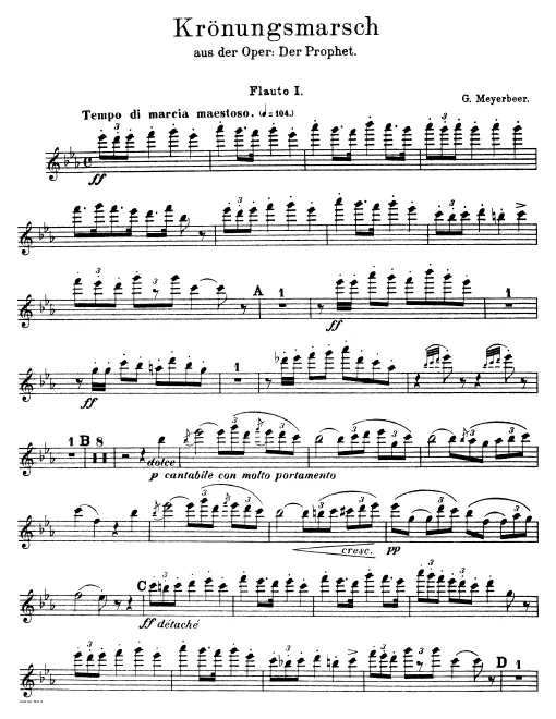 Flute 1, 2, Piccolo