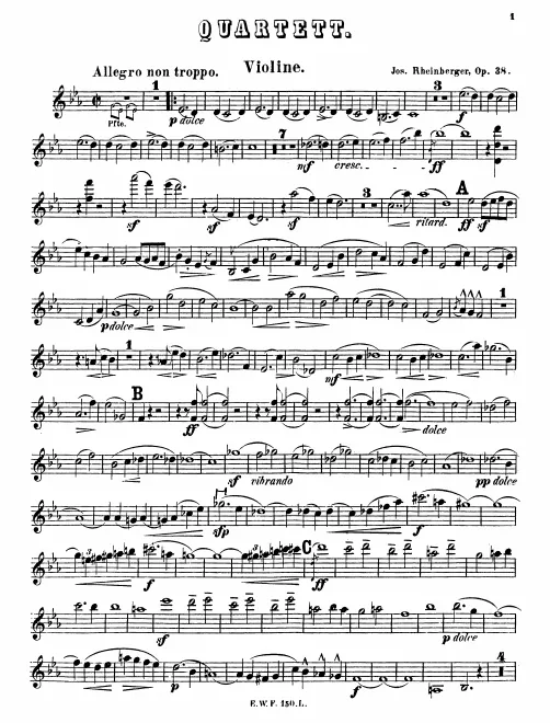 Violin (black and white)