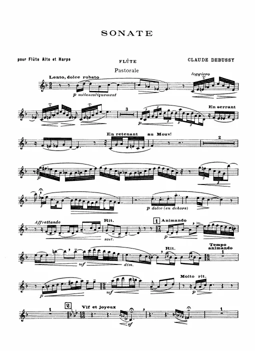 Flute, Viola