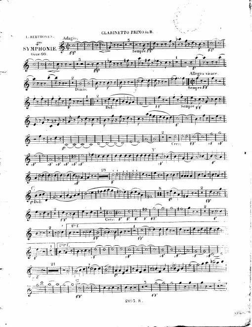 Clarinet 1, 2 (B)