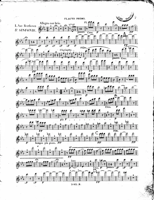 Flute 1, 2
